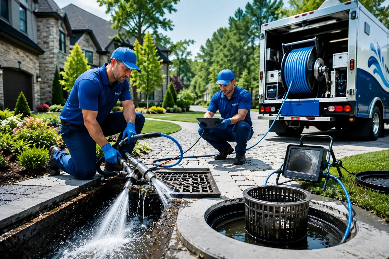 Local outdoor drain cleaning professionals in Portland, CT