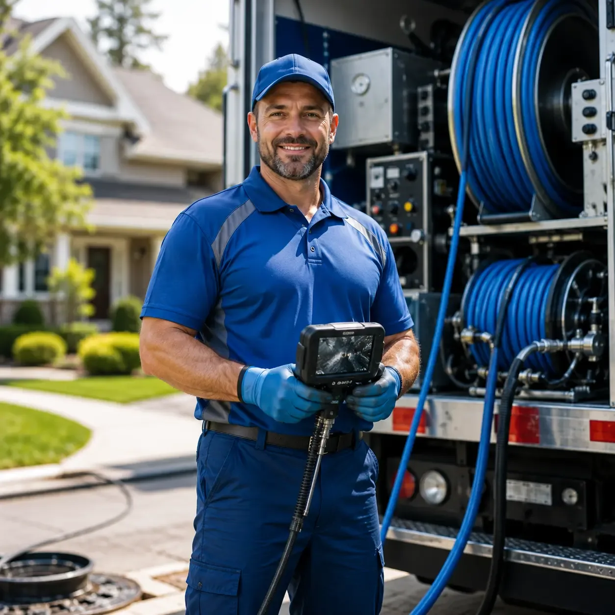 Local outdoor drain cleaning specialists in Portland, CT